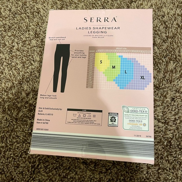 Black shapewear leggings 2 pair - Picture 2 of 2